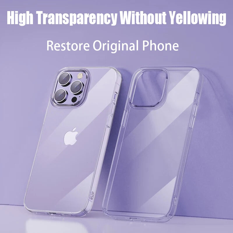 Coque Iphone Transparent Premium Silicon